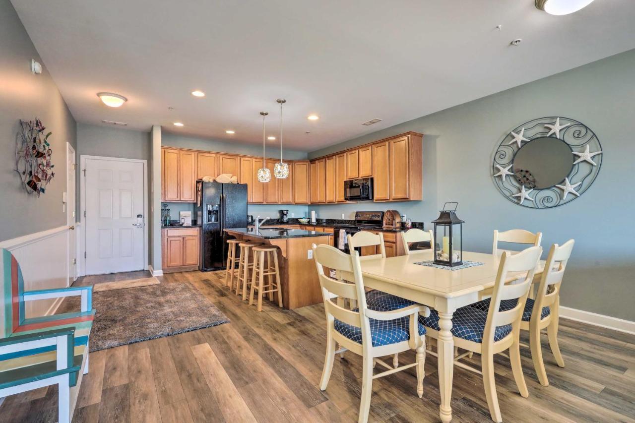 Downtown Ocean City Condo Balcony With Inlet View Exterior photo