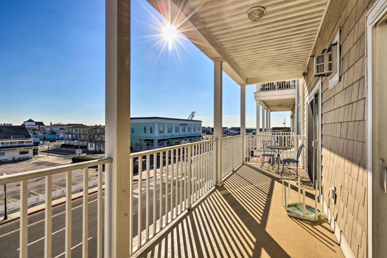 Downtown Ocean City Condo Balcony With Inlet View Exterior photo