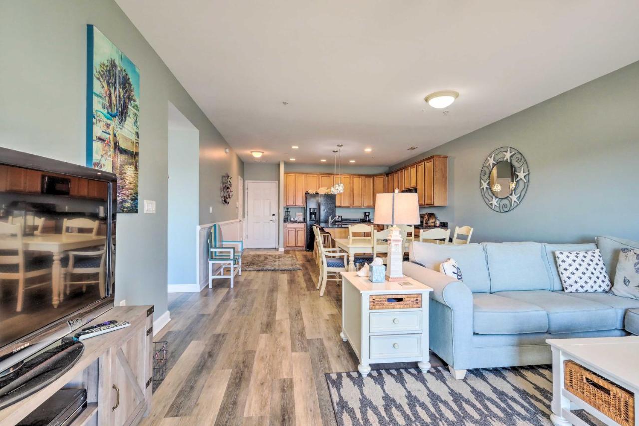 Downtown Ocean City Condo Balcony With Inlet View Exterior photo