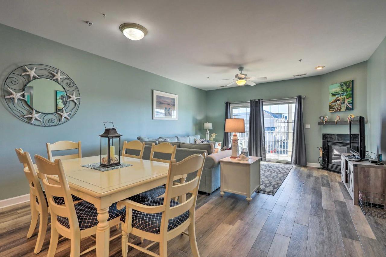 Downtown Ocean City Condo Balcony With Inlet View Exterior photo