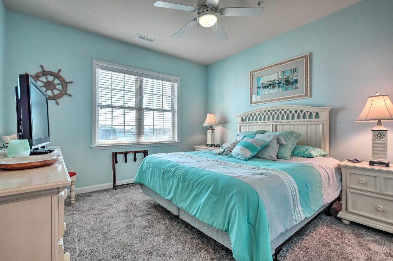 Downtown Ocean City Condo Balcony With Inlet View Exterior photo