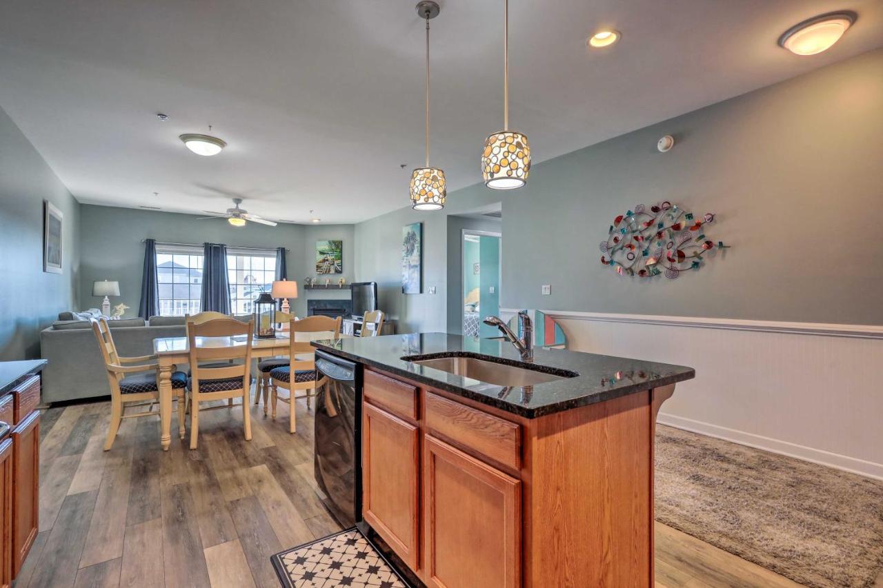 Downtown Ocean City Condo Balcony With Inlet View Exterior photo