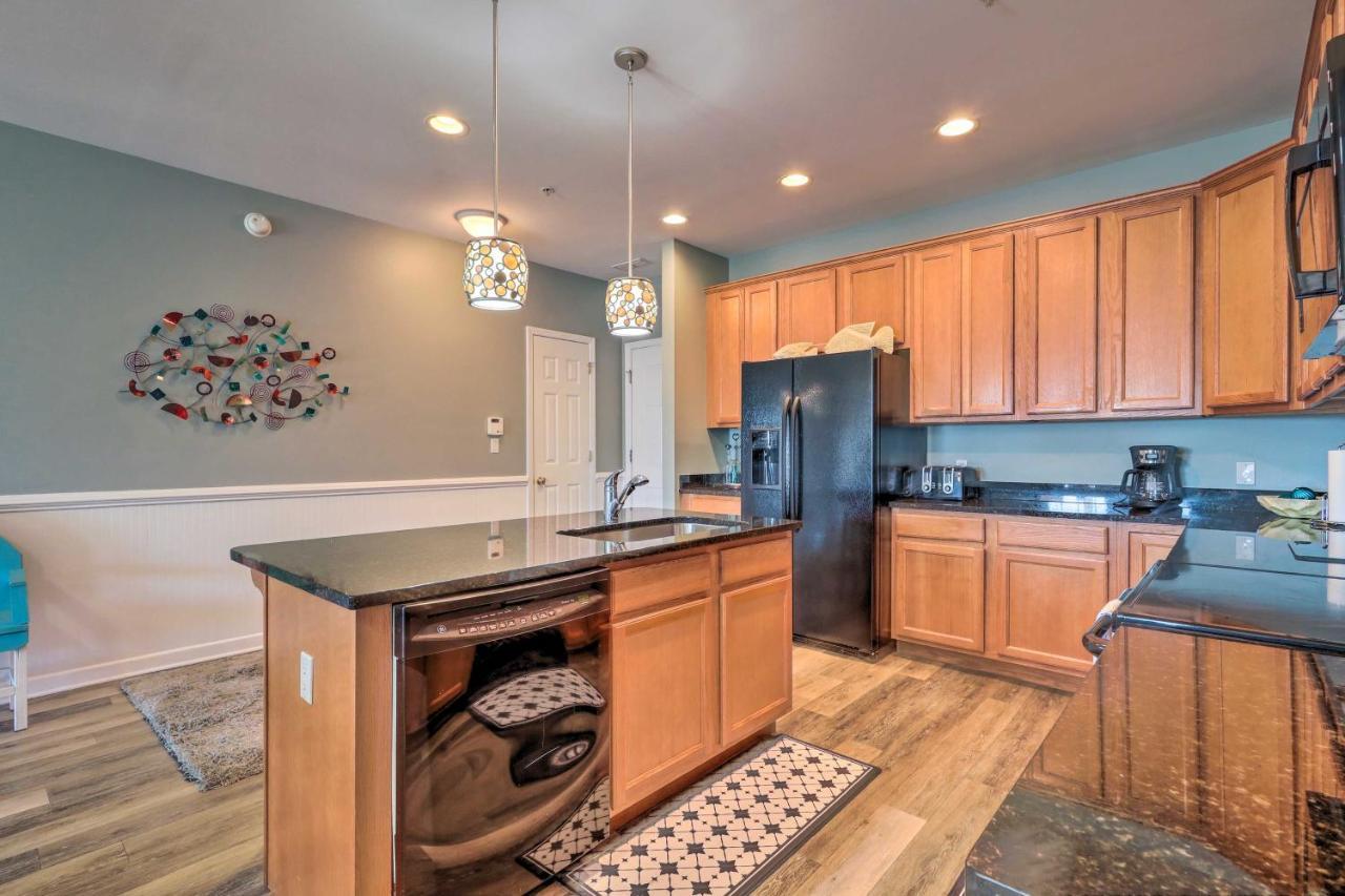 Downtown Ocean City Condo Balcony With Inlet View Exterior photo