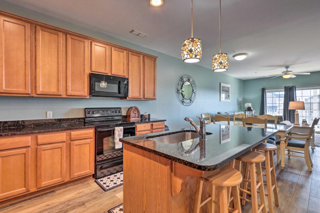 Downtown Ocean City Condo Balcony With Inlet View Exterior photo