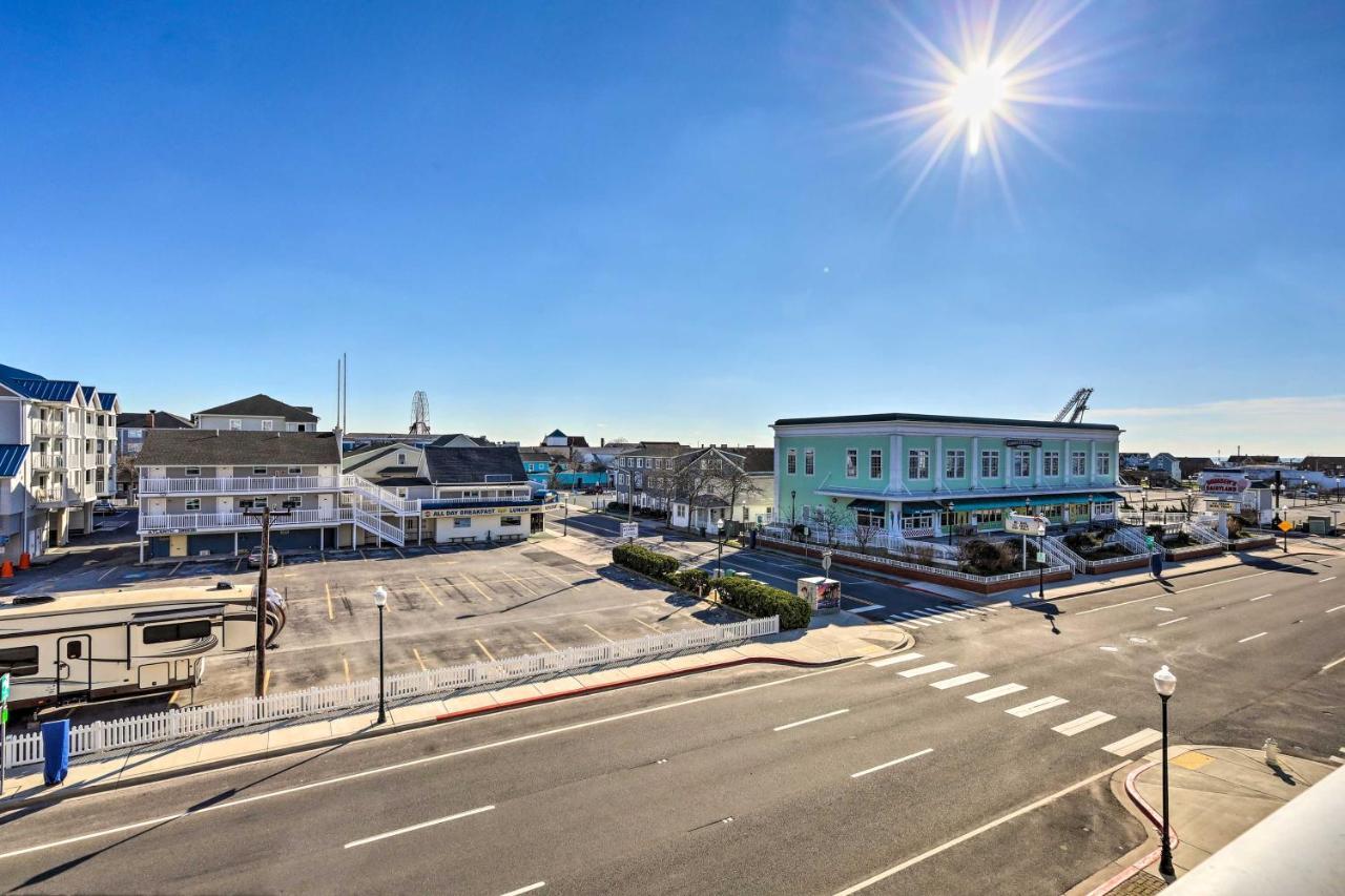 Downtown Ocean City Condo Balcony With Inlet View Exterior photo