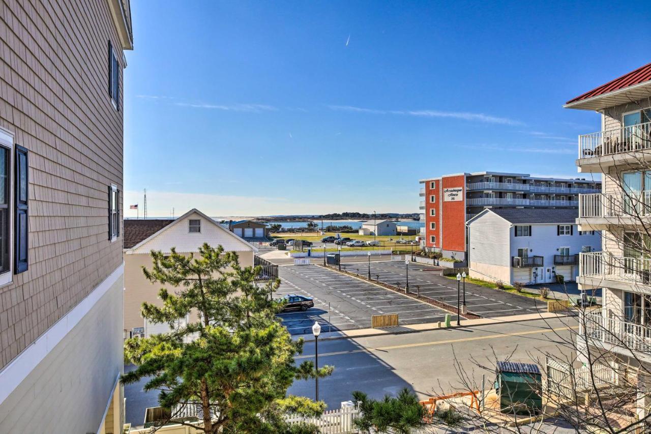 Downtown Ocean City Condo Balcony With Inlet View Exterior photo